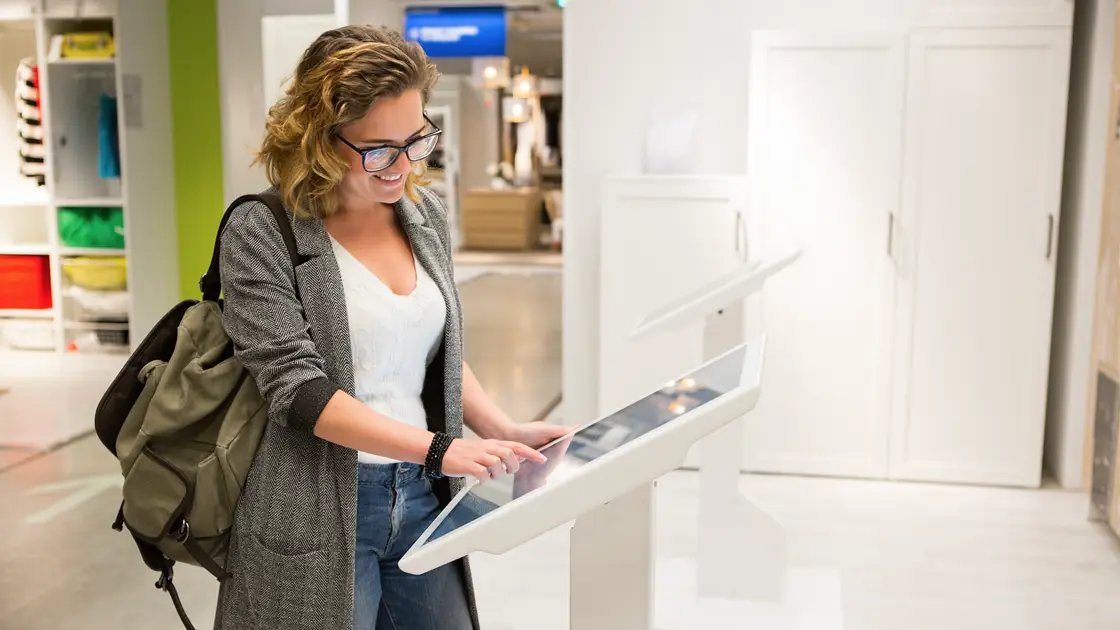 Digitale kiosker skaper gode kundeopplevelser
