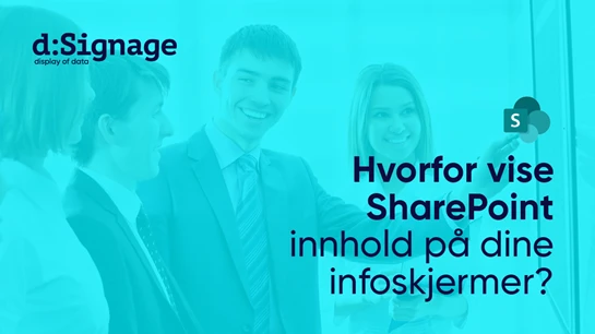 Sharepoint og digital signage